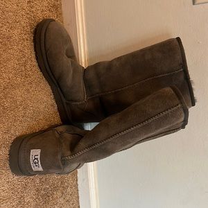 Grey classic Tall UGG boots